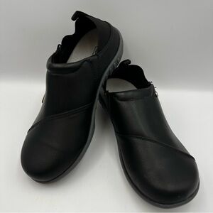 Spenco Brooklyn Convertible Black Slip On Shoe Womens 5.5B Orthotic Arch Support